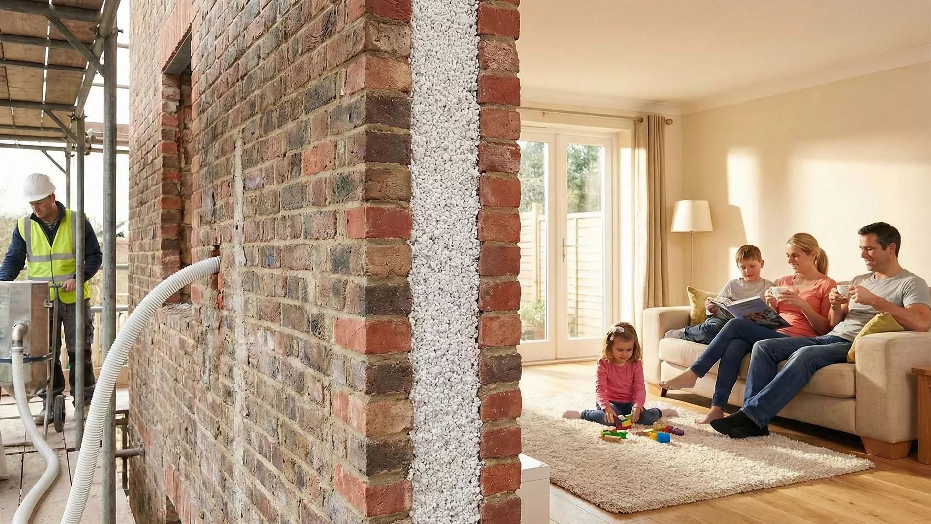 Sacco di PERLAITE pronto per la posa in opera